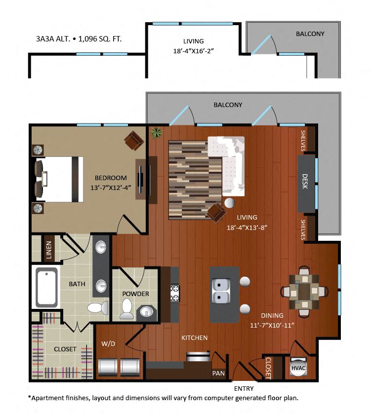 3A3 floor plan